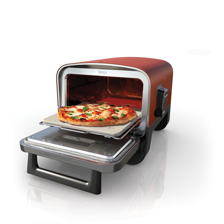 Ninja-OO101UK-Hero-Angled-Open-PizzaStone-BasilPizza
