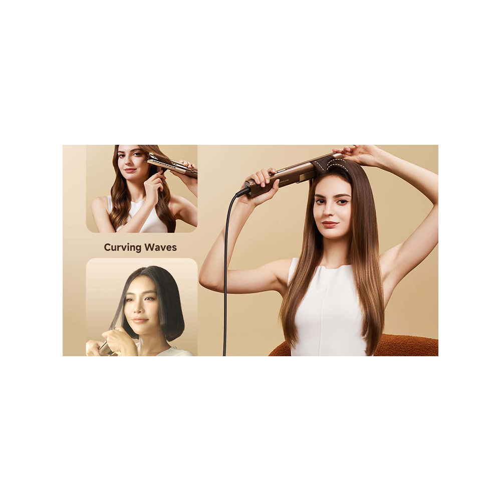 tmis-staileri-dreame-ama10a-нairdryer-aero-straight-1600w-hair-stylerstraightener-bronze-4