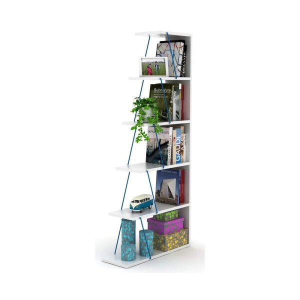tsignis-taro-rafevi-rf160405-tars-bookcase-mini-bookshelf-whiteblue-2
